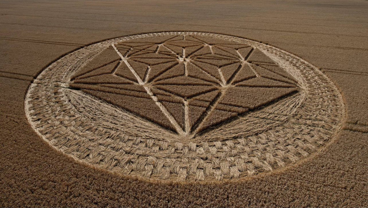 a crop circle image