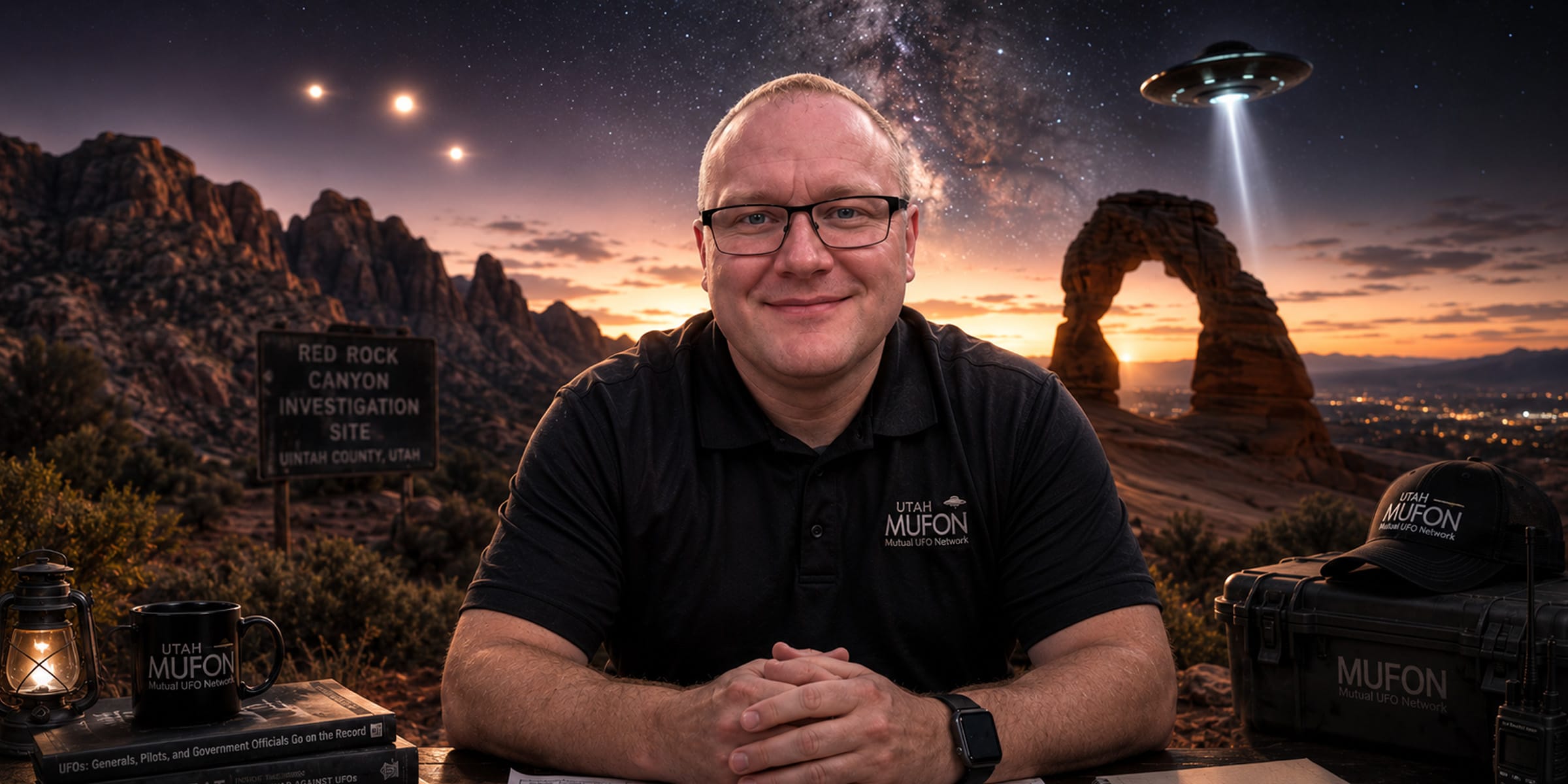 Dustin Eskelsen, MUFON Utah State Director and UFO/UAP investigator, Mysterious X 2026 speaker