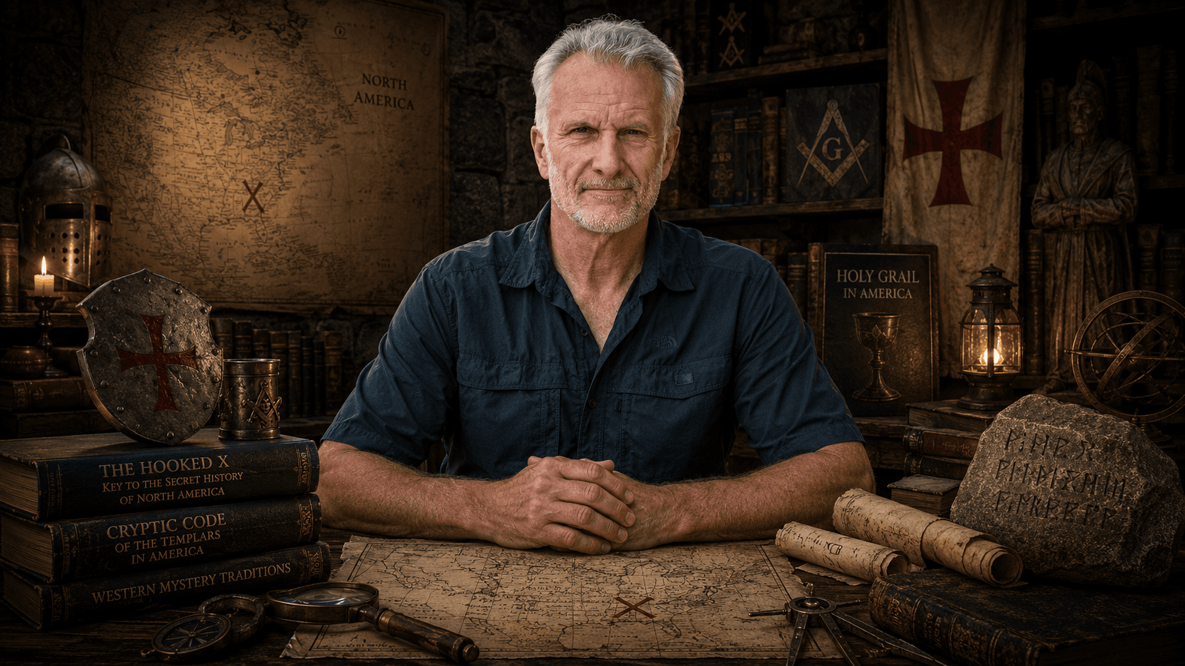 Scott Wolter, host of America Unearthed and forensic geologist, Mysterious X 2026 speaker