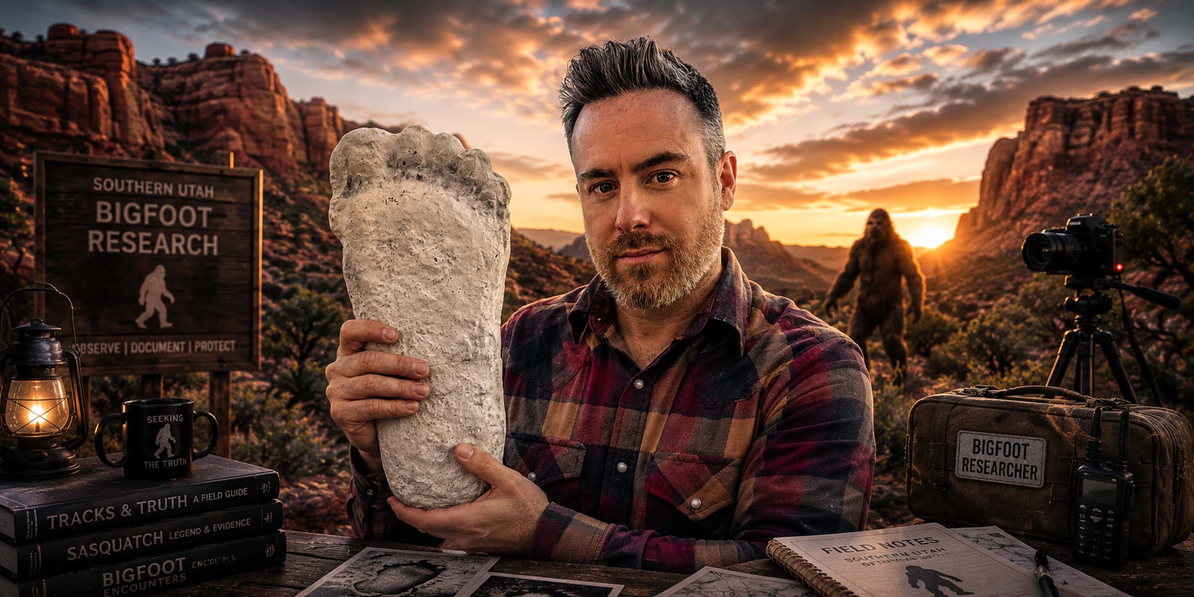 Tom Bennett, Bigfoot researcher and Southern Utah Bigfoot Association founder, Mysterious X 2026 speaker