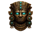 Ancient mask icon